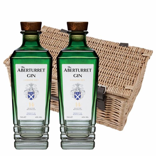 The Aberturret Gin 70cl Twin Hamper (2x70cl)